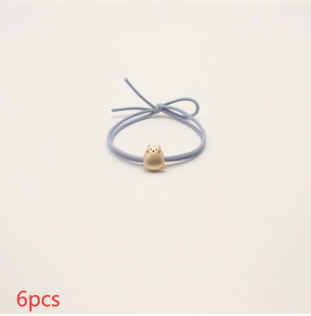 Women's Fashion Simple Cat-shaped Hair Ring