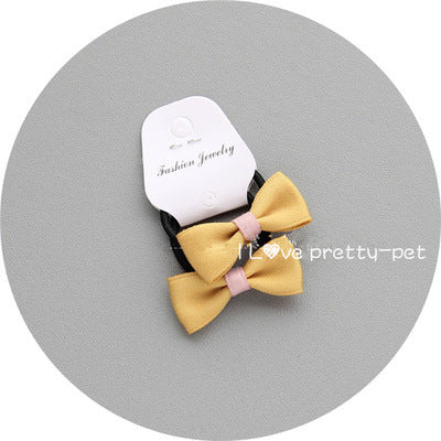 Cute Cartoon Headdress Flower Rubber Band Non-stick Hair Ring