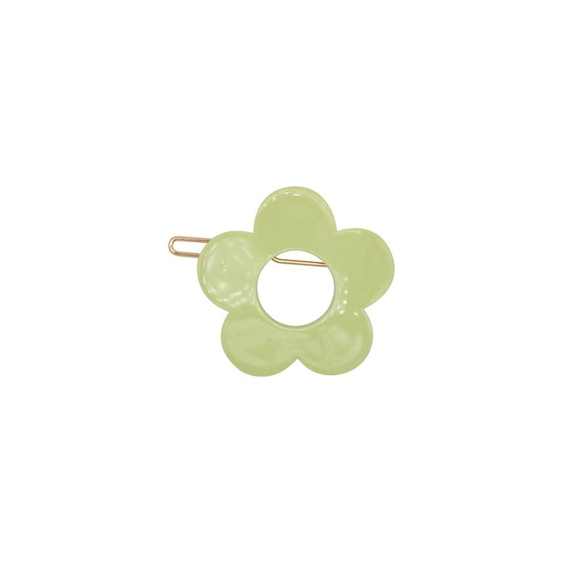 Cute Flower Hairpin Candy Color Hairpin Side Clip Hair Ornament