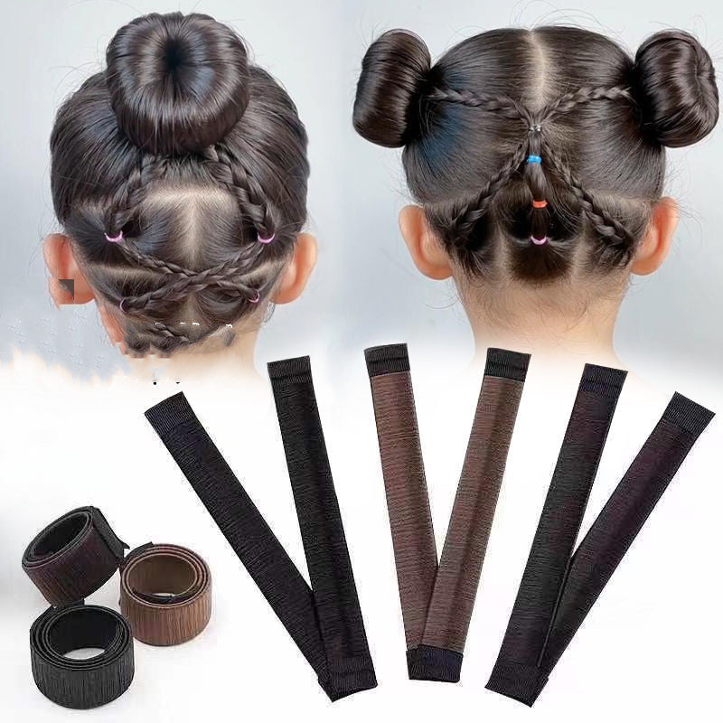 Ball Head  Ring Flower Bud Head Hair Device