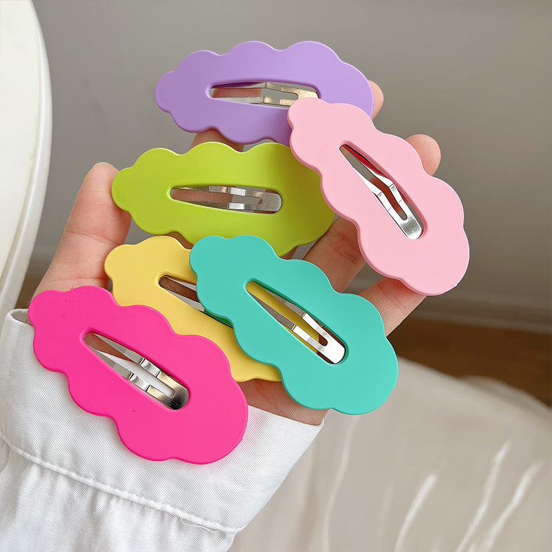 Popular Best Women's Fashion Color Wave Hair Clip BB Clips