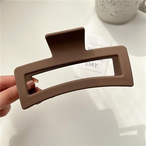 Square Super Large Hair Clip Female Claw
