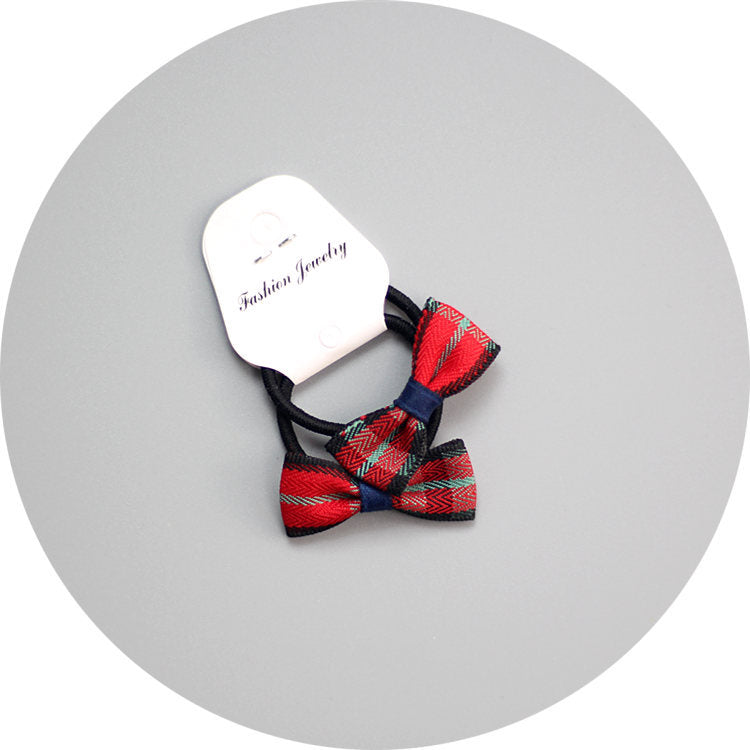 Children's Ornaments Bowknot Mini Hair Ring