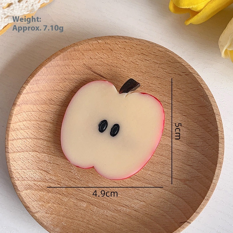 Simulation Cartoon Fruit Barrettes