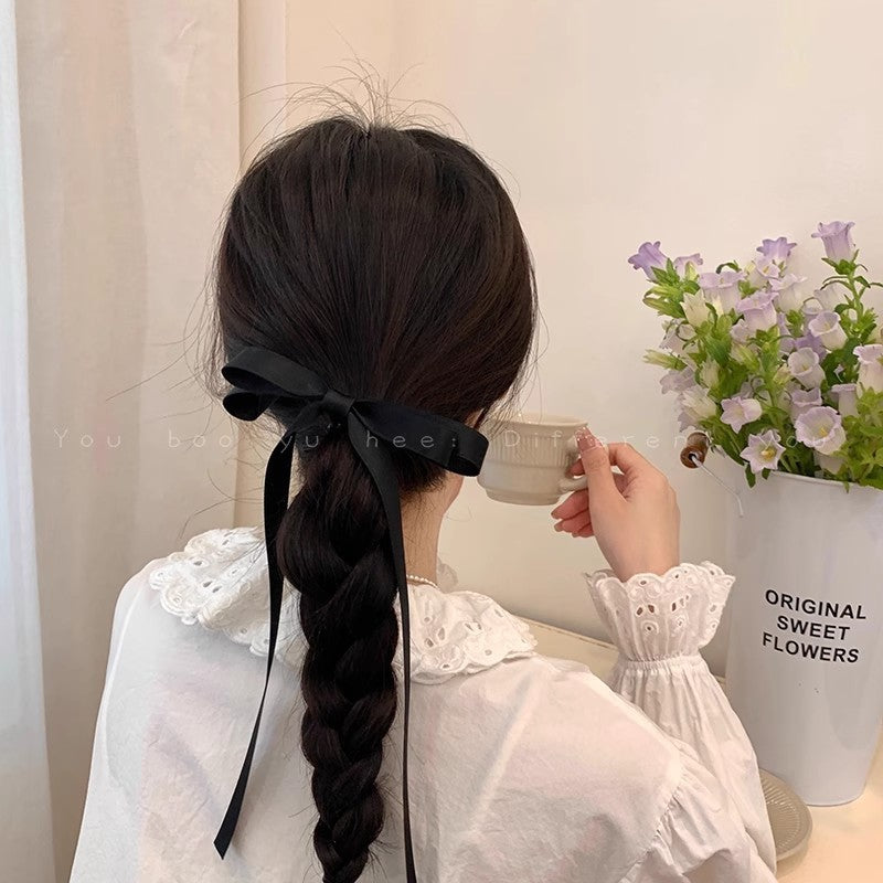 Ribbon Bow Ribbon Hair Clip