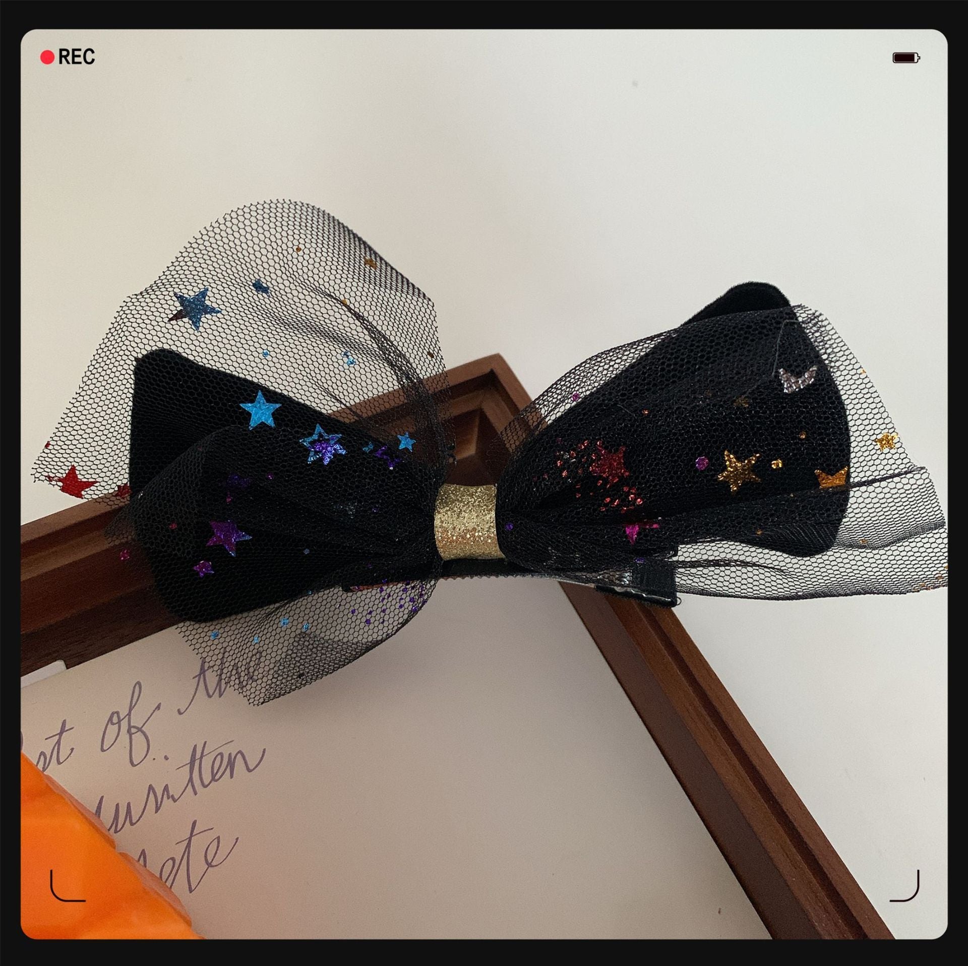 Children's Pumpkin Skull Barrettes Halloween Bat Barrettes
