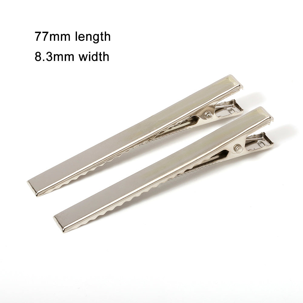 JewelryFish Mouth Metal Alligator Clip Hair Accessories