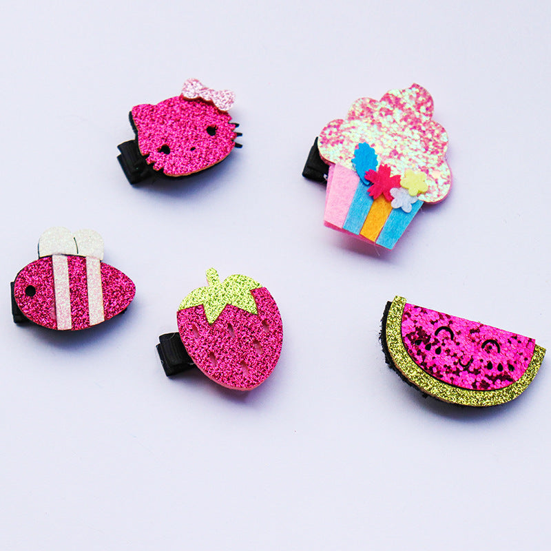 New children's hair clip set