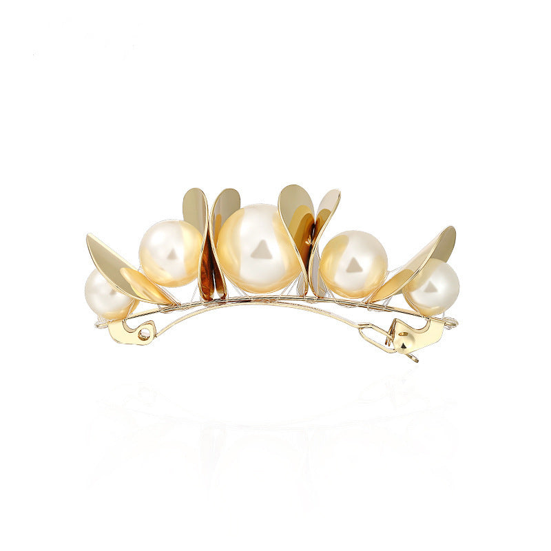 Temperament Wild Pearl Hair Clip