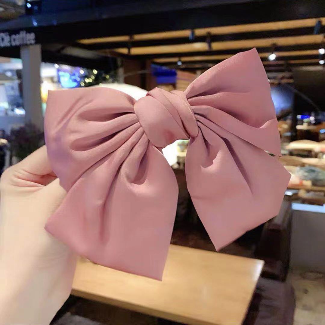 Women's Fashion Personalized Chic Fabric Bowknot Barrettes
