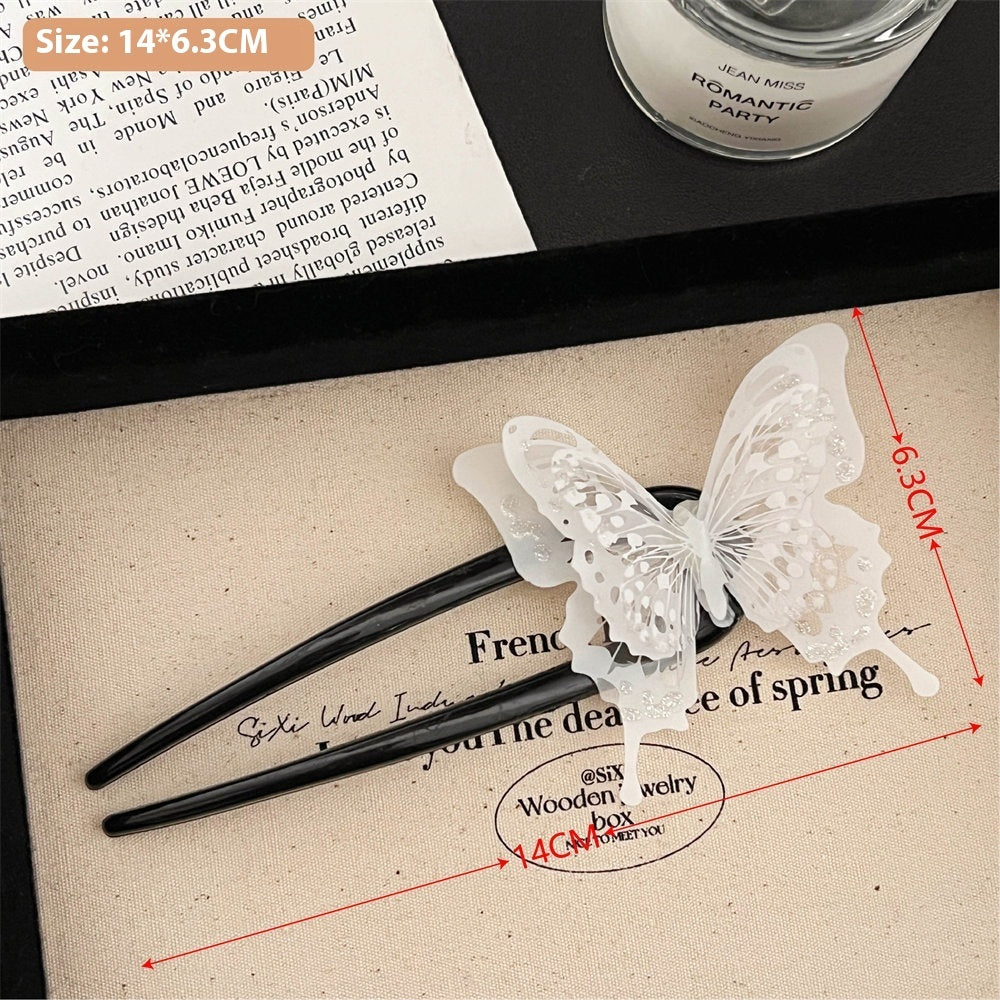 Super Fairy Three-dimensional Butterfly Barrettes Fashion Special-interest