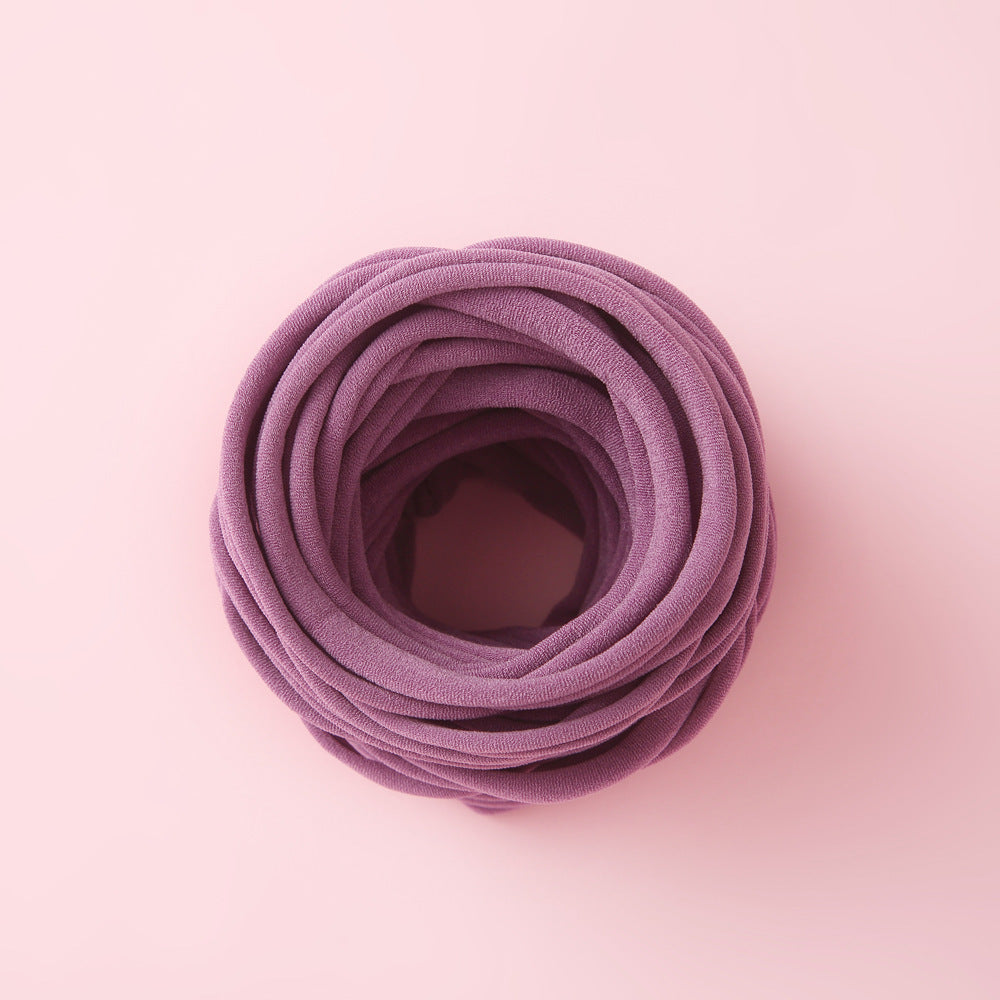 INS Seamless Nylon Fine Hair Band Children's Hair Ring Handmade DIY Baby Headband