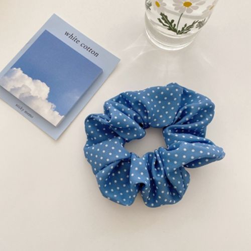 Korean Fruit Pig Large Intestine Hair Ring Organza Cute Japanese Rubber Band Female Tie