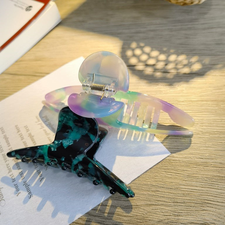 Fashion Hair Accessories Headdress Niche Temperament Magic Color Clip