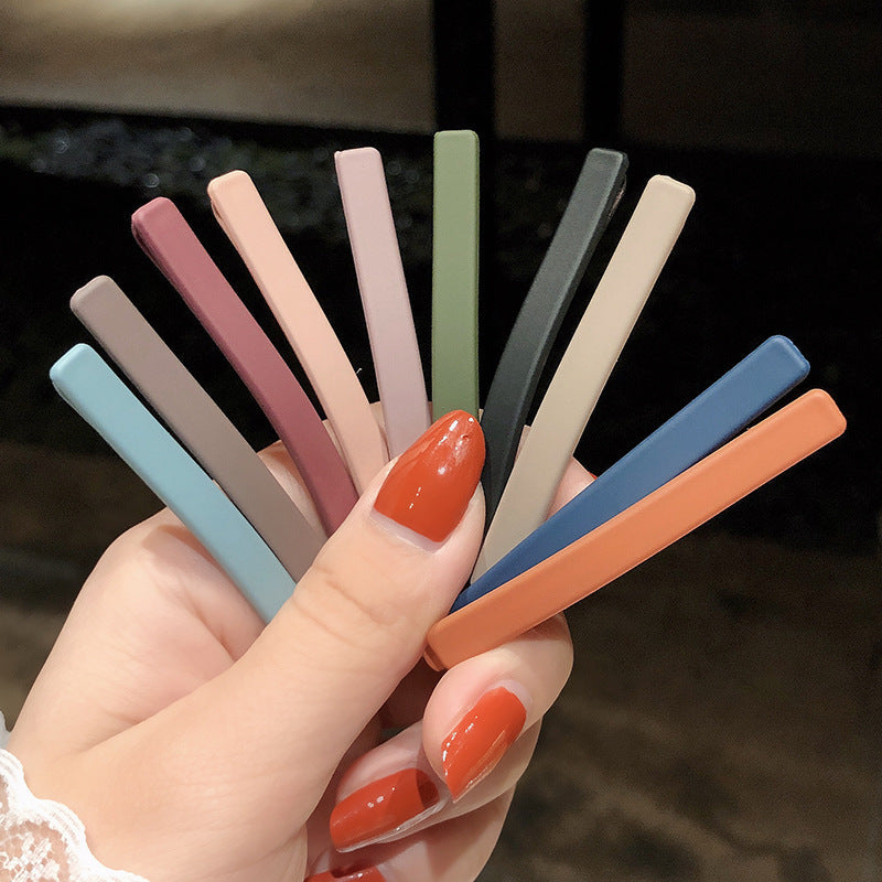 One word clip color hair clip