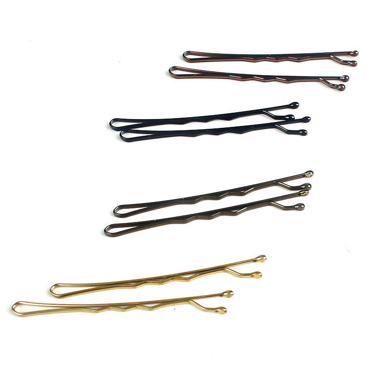 Black high-end Non-Shedding Paint Net Red Hair Accessories Word Clip