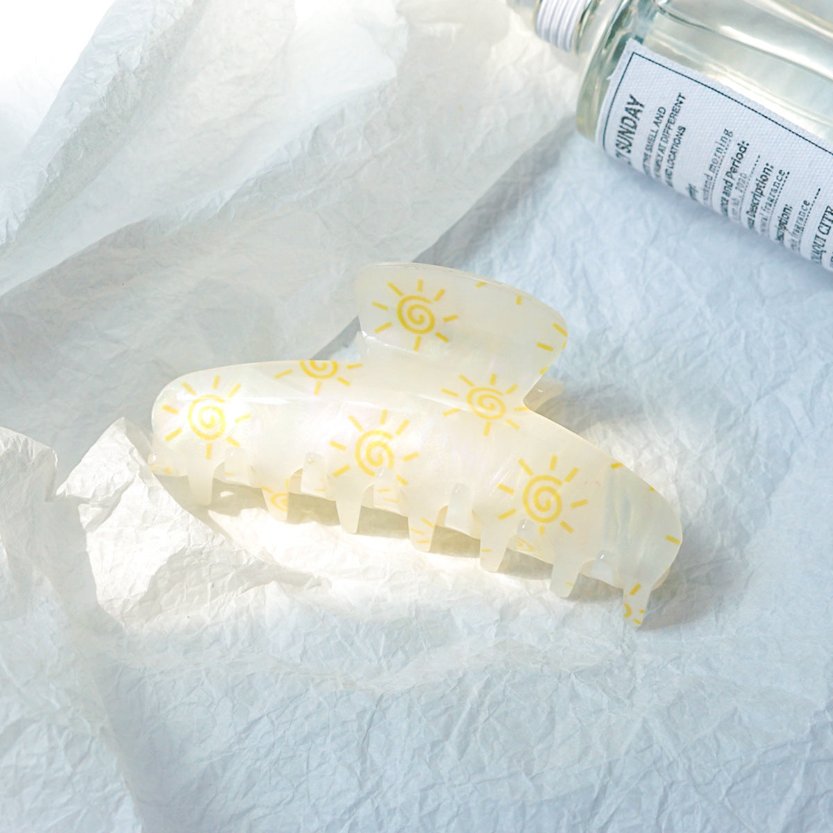 Summer Print Sweet Girl Grab Clip Hair Accessories