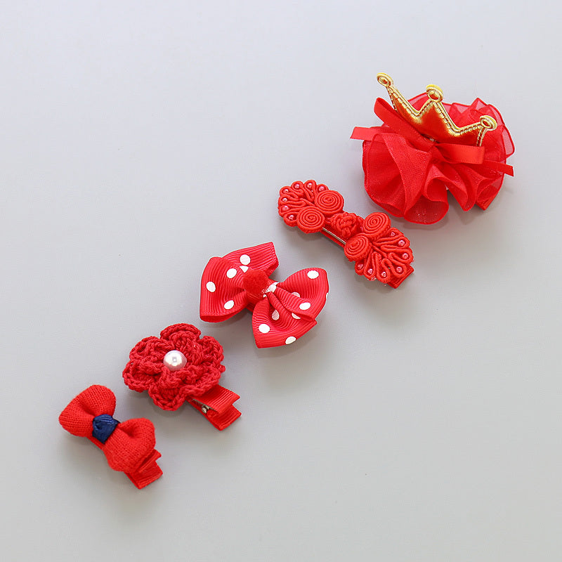 Girls' Fashion Simple Hair Clip Does Not Hurt