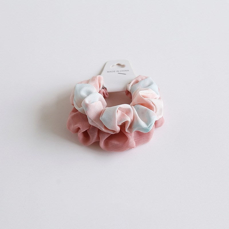 Simple temperament tie hair rope large intestine ring