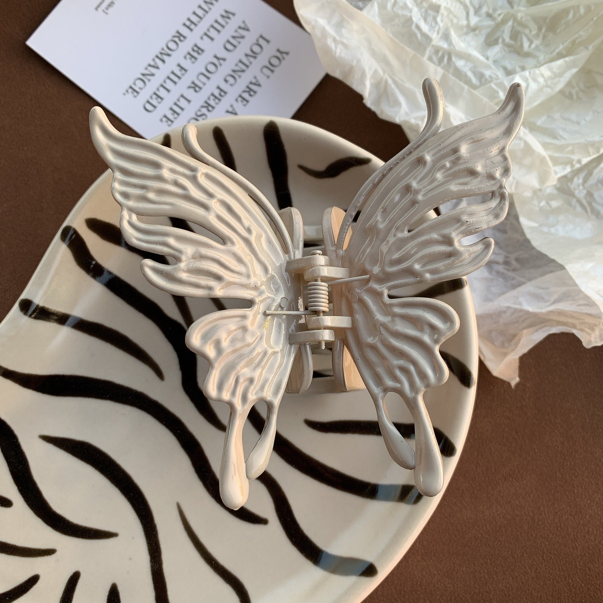 Three-dimensional Butterfly Exquisite Hair Clip Back Of The Head