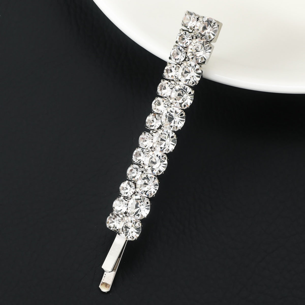 Fashion Word Clip Female Crystal Hair Accessories