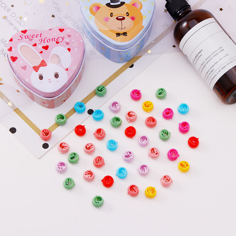 Candy Color Mixed Hair Clip