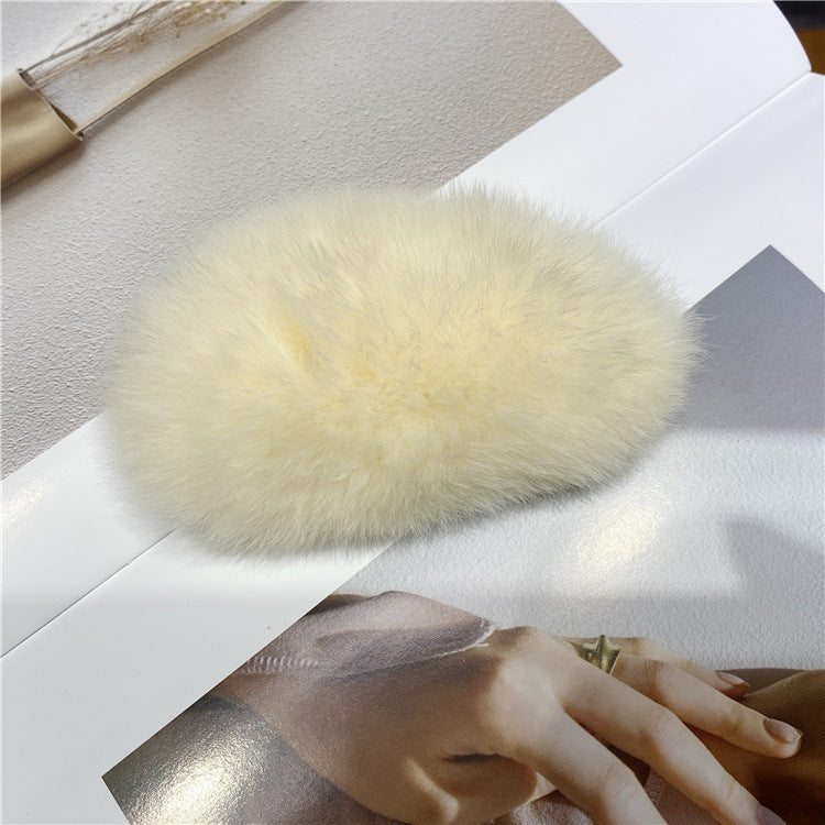 Best Korea Real Otter Hair Hair Clip Female