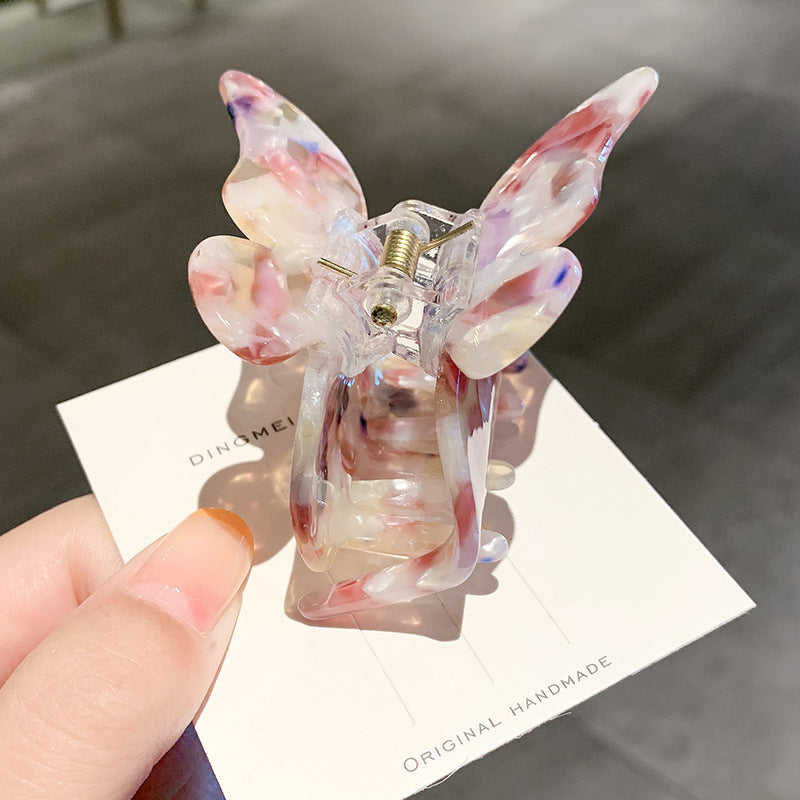Best Hair Clip Female Korean Ins Back Head Color Butterfly Catch Clip