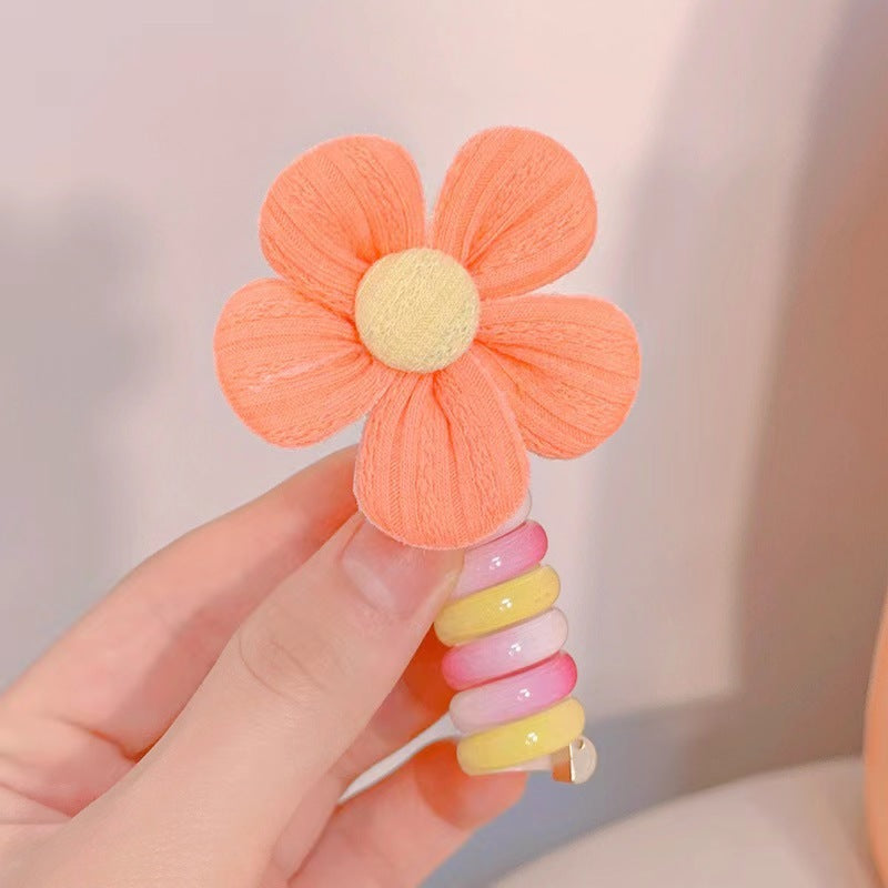 Cute Cartoon Colorful Hair Ring  Hair Accessories Rubber Band Hair Rope