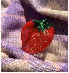 Watermelon Cherry Grape Acetic Acid Hair Clip