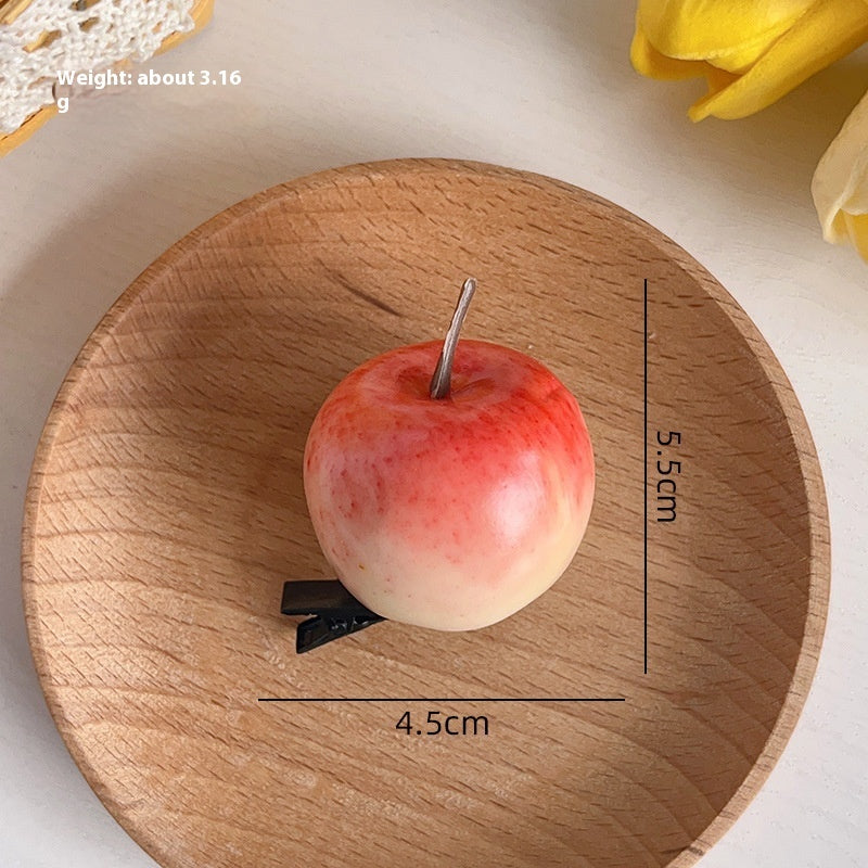 Simulation Cartoon Fruit Barrettes