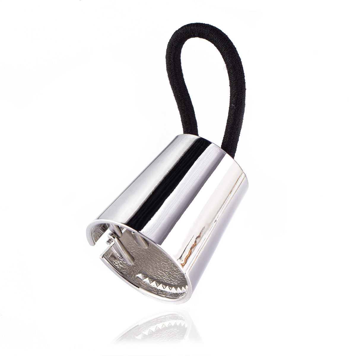 America metal buckle ring simple Ponytail Hair Elastic Alloy smooth big horn hair rope rope accessories