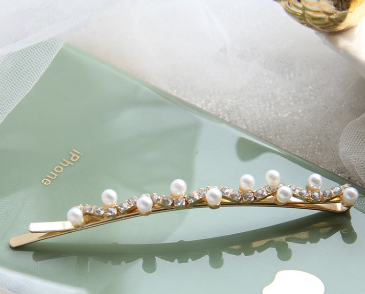 Pearl hair clip hair clip bobby pins