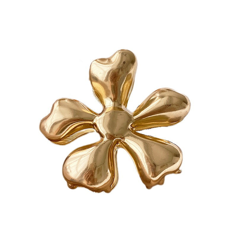 Flower Hair Clip Retro Feeling Back Head