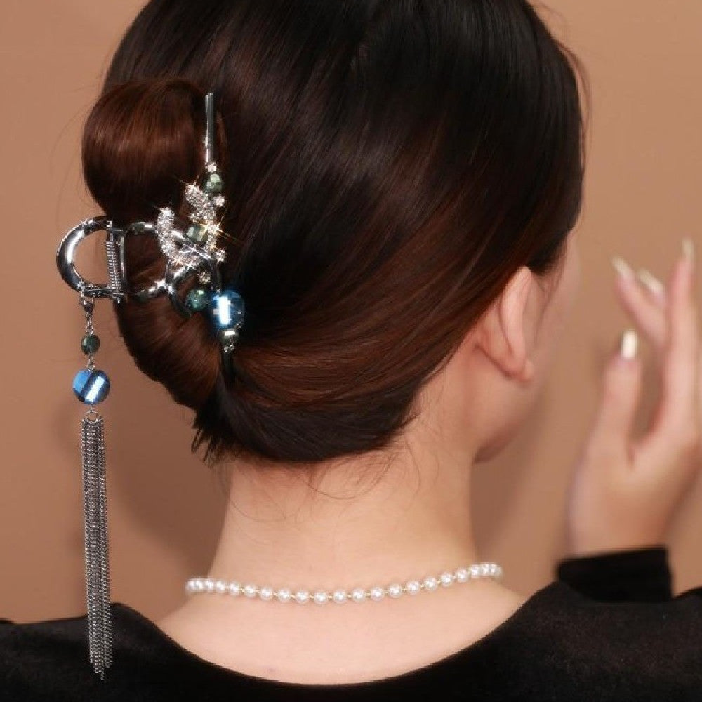 Best Jewelry Pearl Hair Clip Female Hair Claws