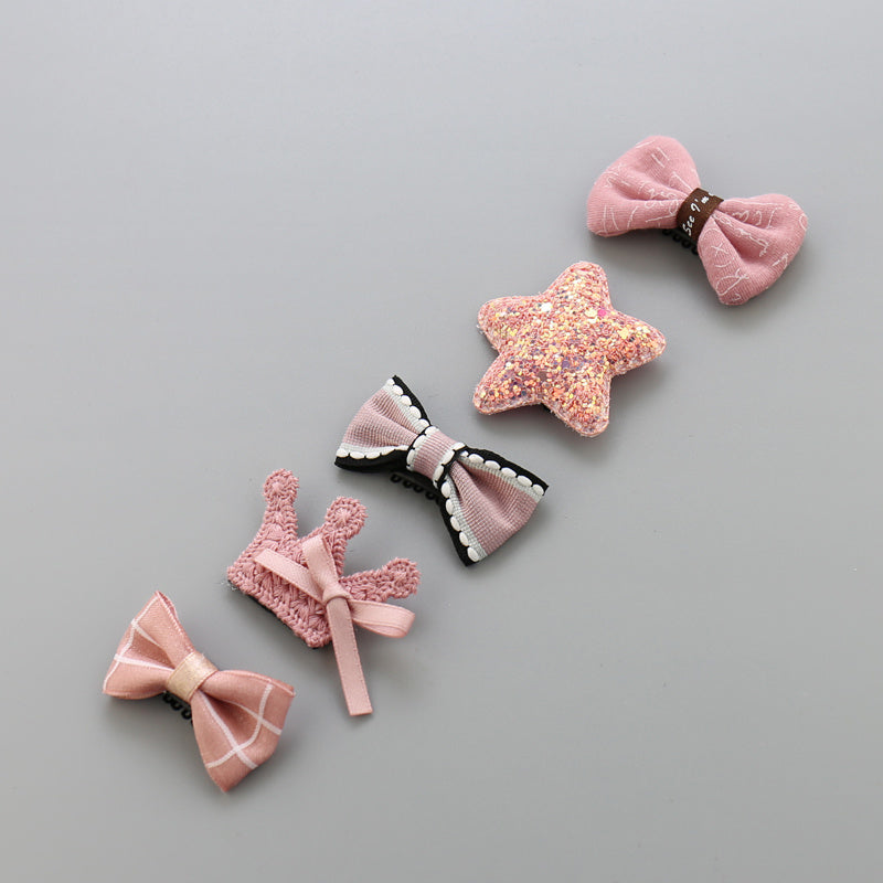 Girls' Fashion Simple Hair Clip Does Not Hurt