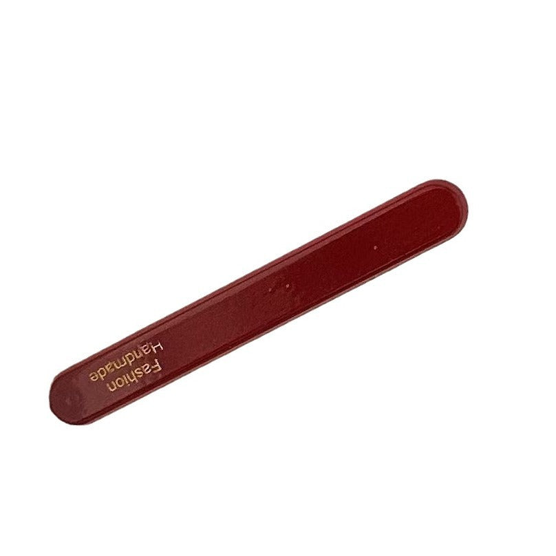 Red Letters XINGX Side Barrettes Female