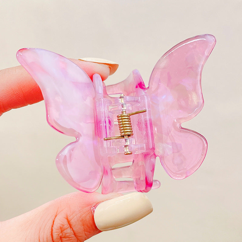 Acetic Acid Board Marble Pattern Hair Clip