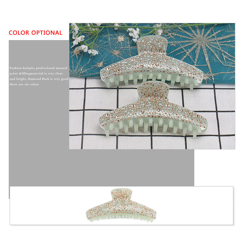 Artistic Retro Cellulose Acetate Sheet Grip Barrettes