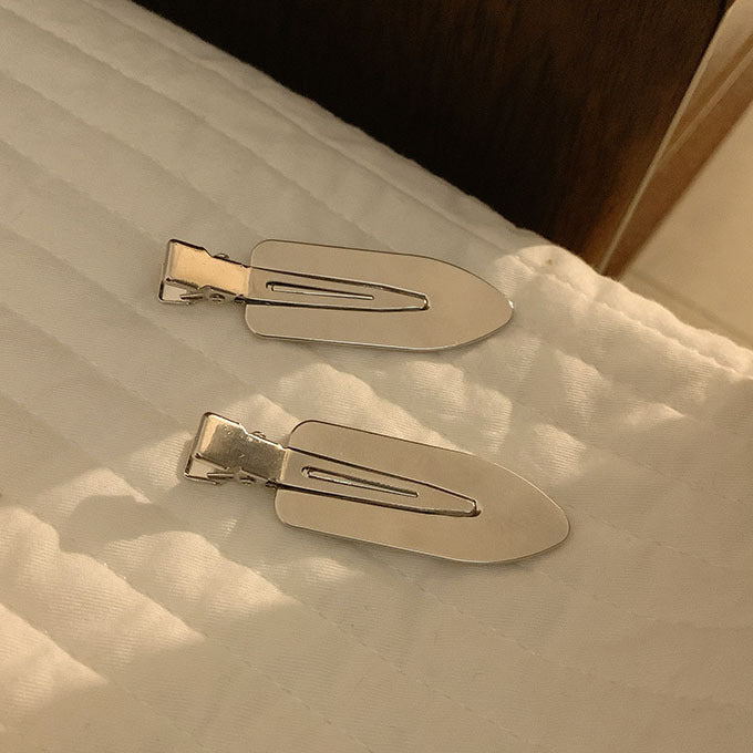 Popular Best Small Leaf Duckbill Clip DIY Seamless Hair Clip Handmade Material