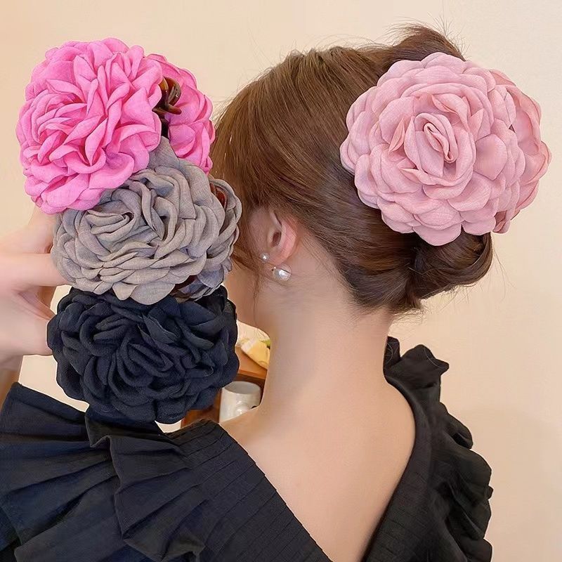 Best Flower Female Simple Graceful Barrettes