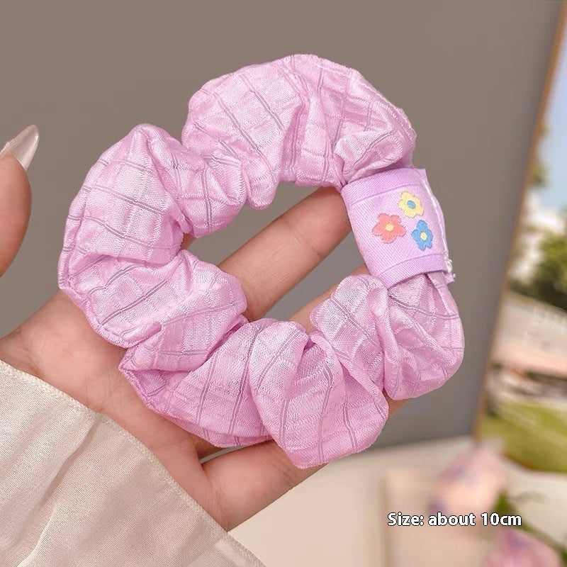 Summer Super Fairy Sweet Lace Large Intestine Hair Ring