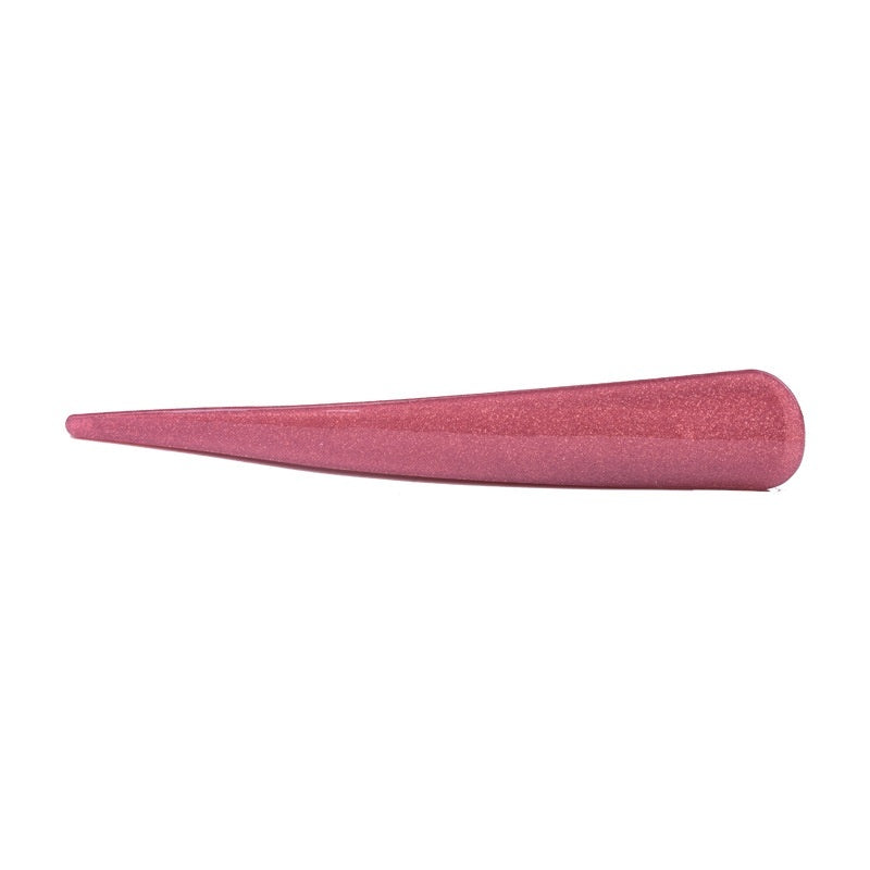 Glittering Powder Glossy Barrettes Lengthened Ox Horn Hairclip