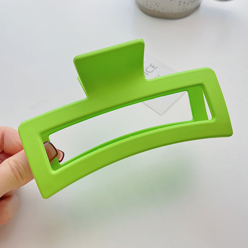 Volume Large Size Color Shark Clip Thick Hair Grip