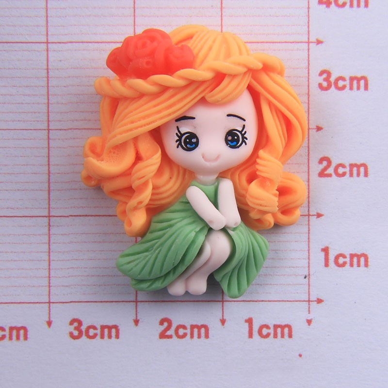 Resin Cream Plastic Mobile Phone Shell Headrope Hair Clip Accessories