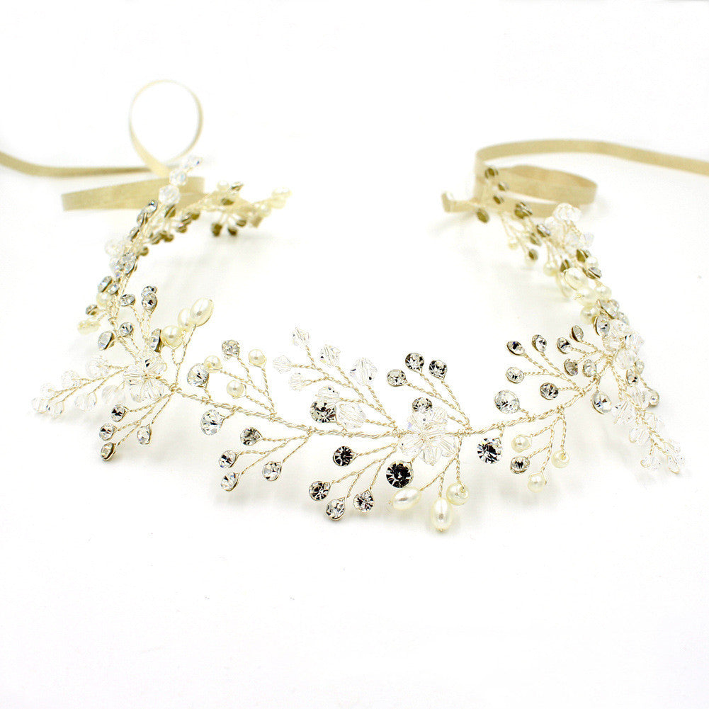 Best Fashion Wedding Styling Pearl Headwear
