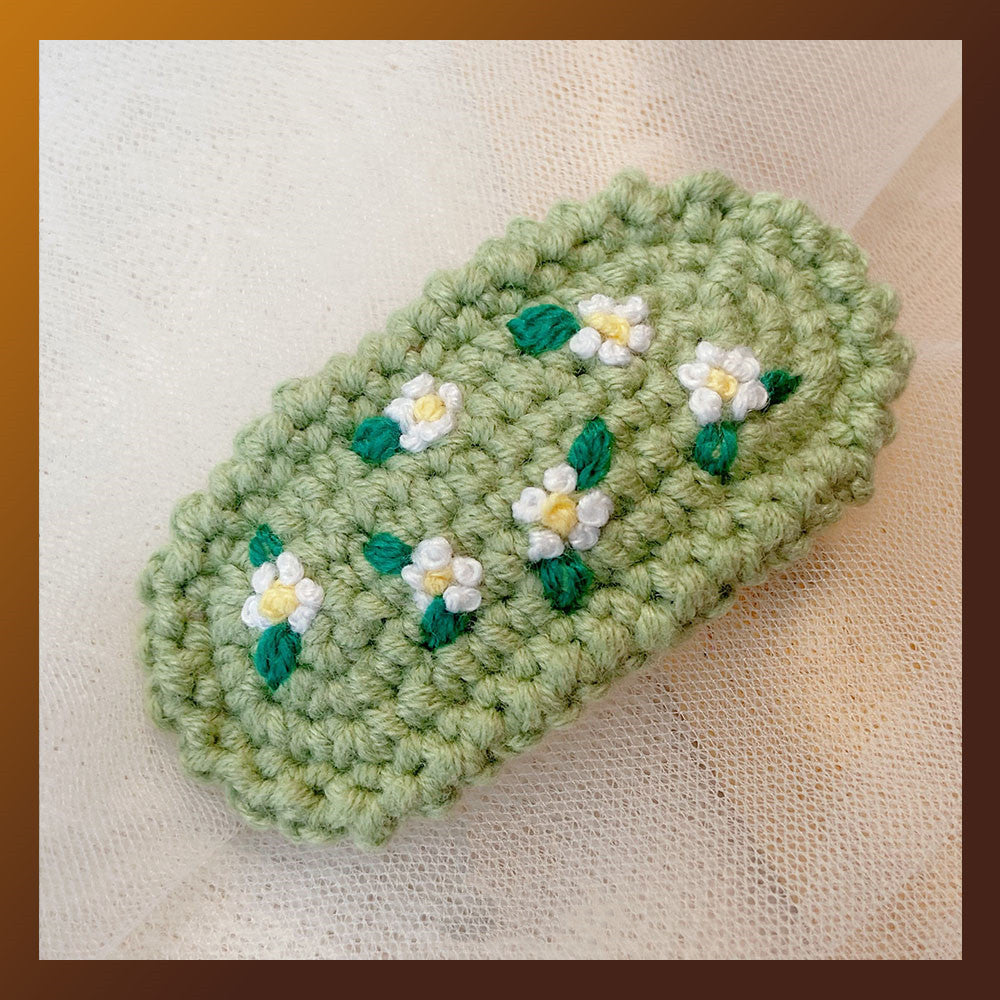 Fashion Braided Yarn Three-dimensional Hair Clip