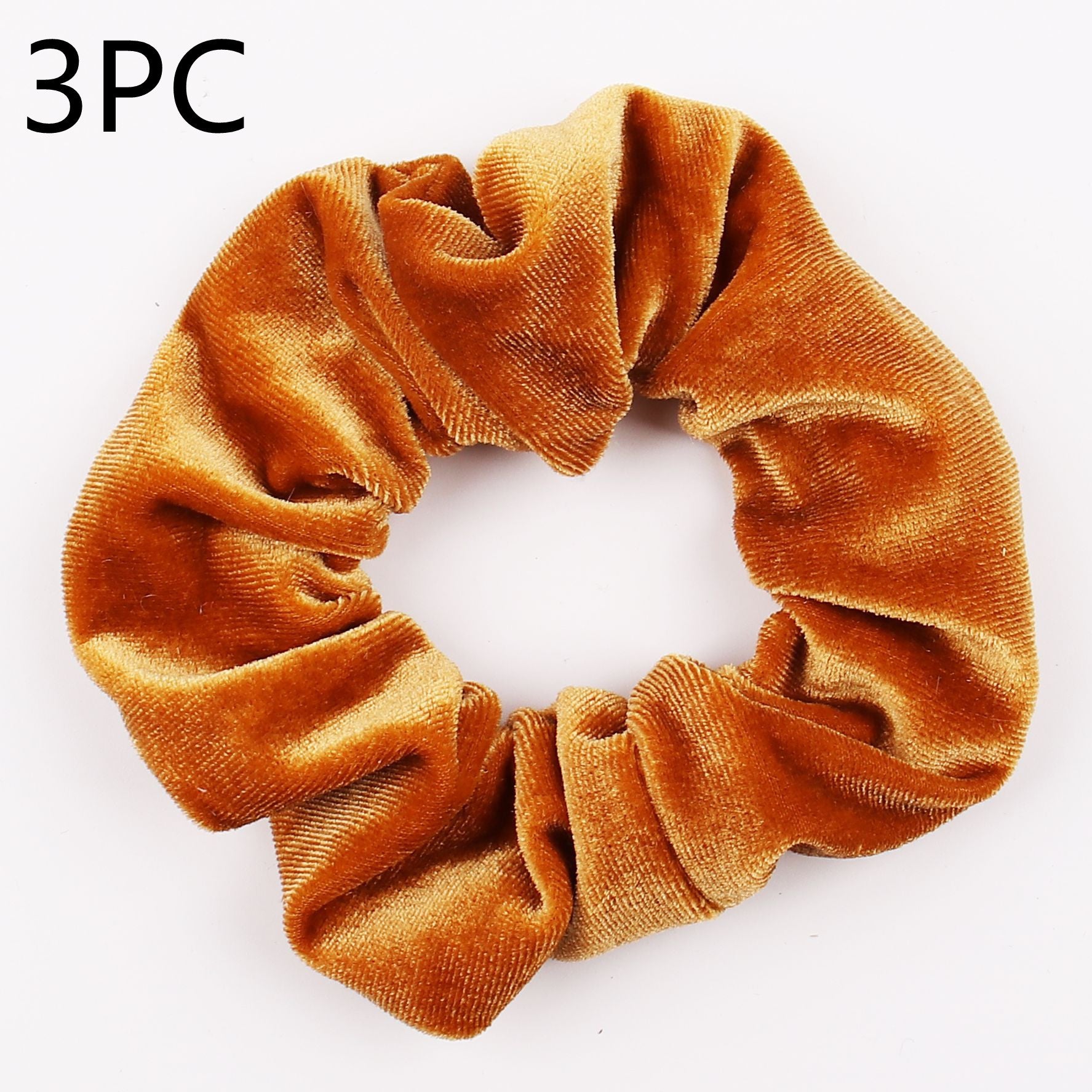 Fashion New Velvet Tencel Pocket wallet Hair Scrunchies Retro Zipper Large Intestine Elastic Hair Band