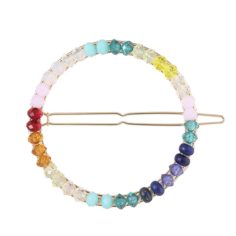 Best European And American Colorful Summer Barrettes Women