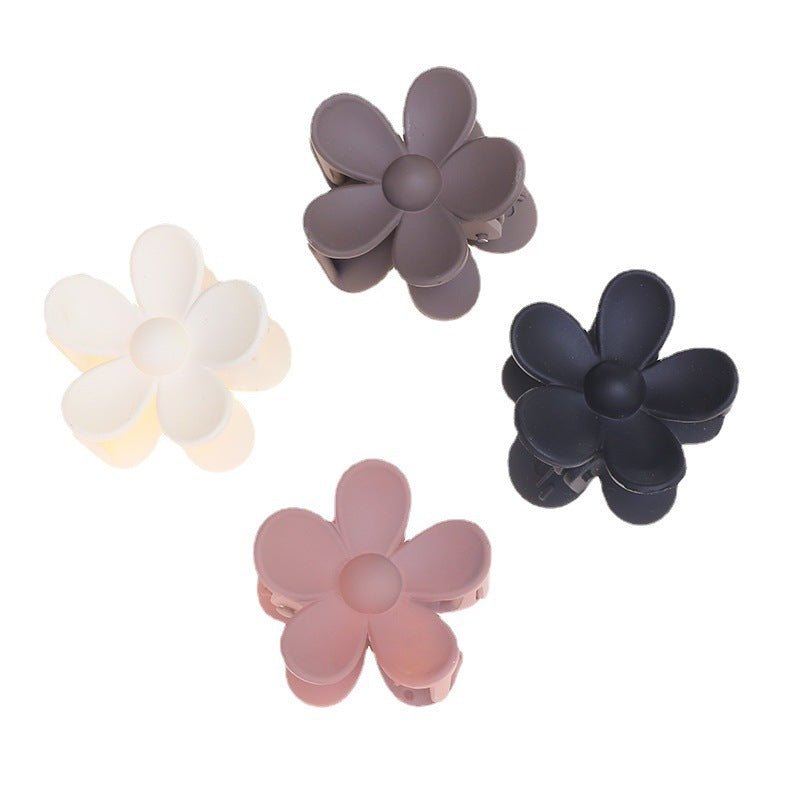 Women's All-match Frosted Flower Hair Clip